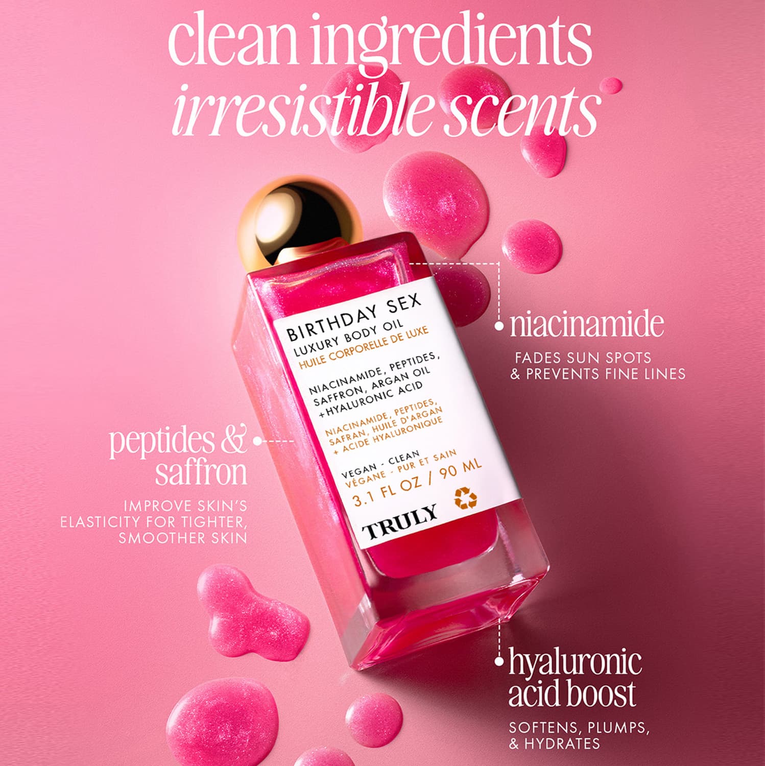 Truly Birthday Sex Luxury Body Oil 90 ml 5