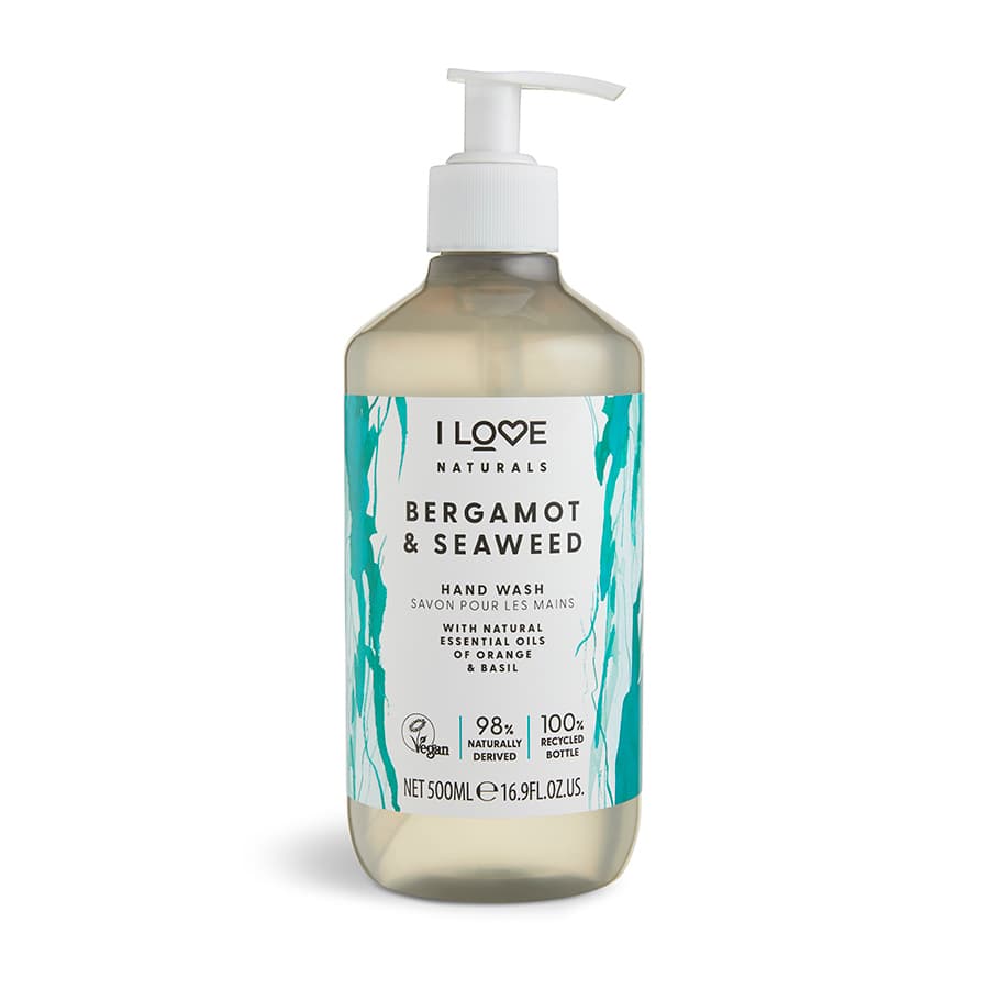 I LOVE Naturals Hand Wash Bergamot & Seaweed 500 ml