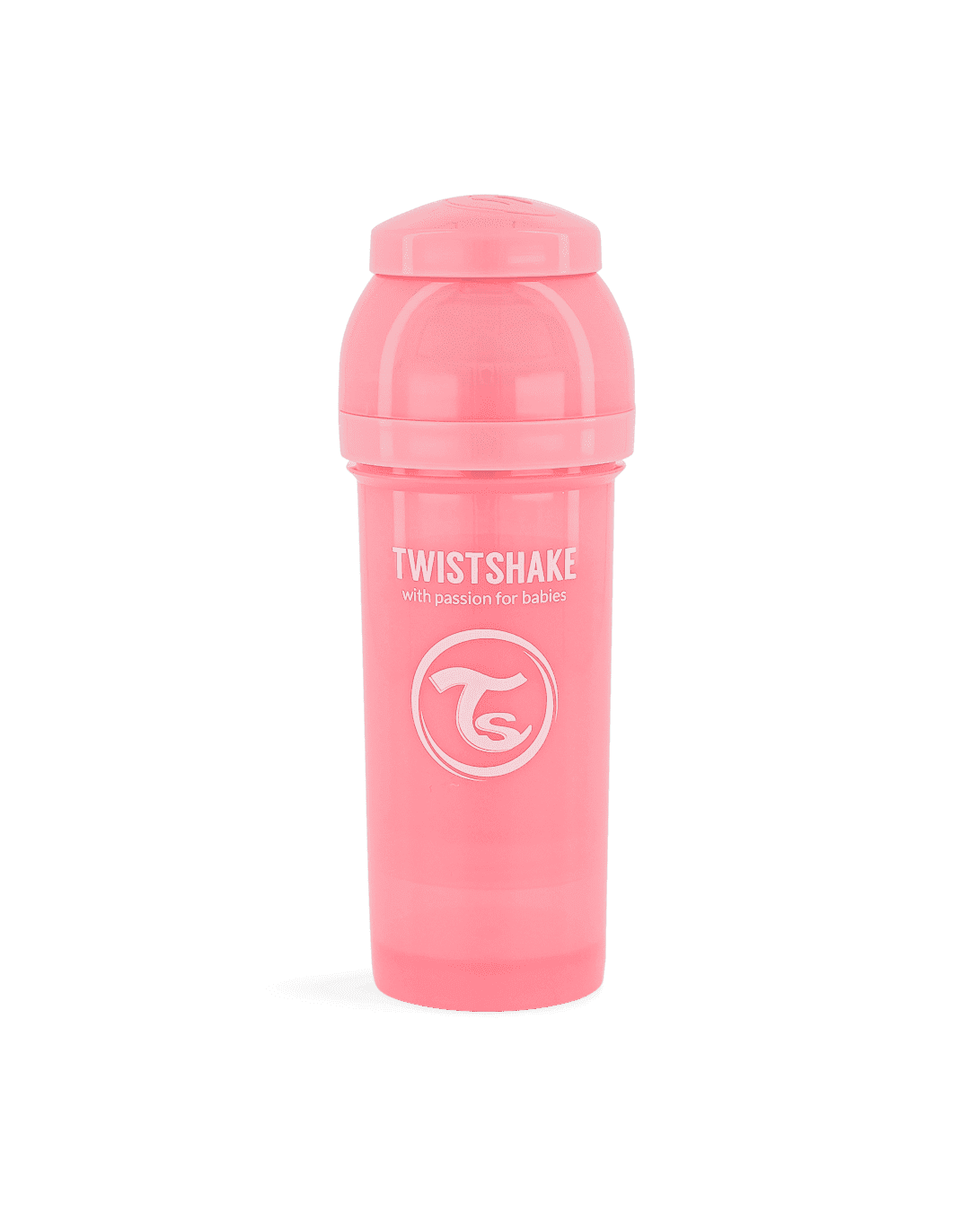 Twistshake Anti-Colic Pastell Rosa 260 ml - produktbild 3