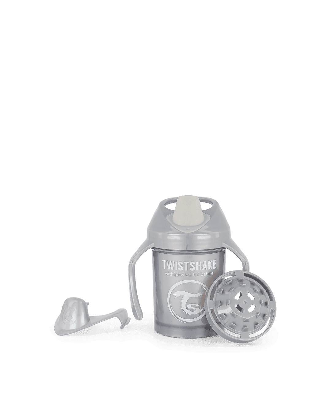 Twistshake Mini Cup Pearl Grey 4+m 230 ml
