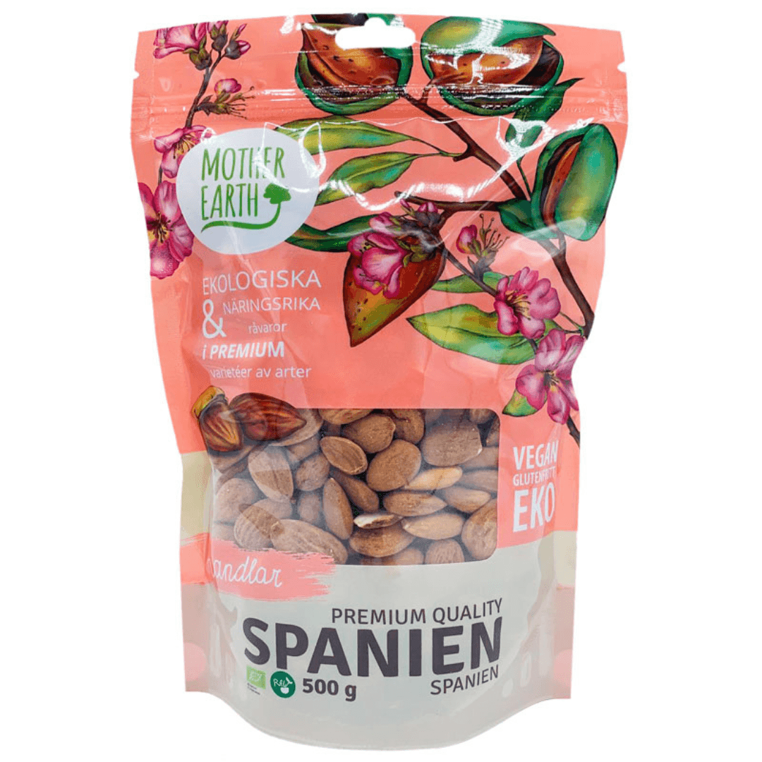 Mother Earth Mandlar Premium ME RAW&EKO 500 g