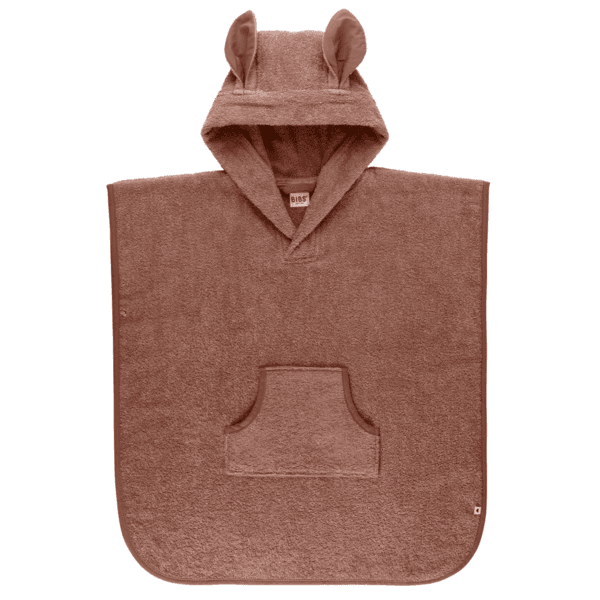 BIBS Kangaroo Poncho Toddler Woodchuck
