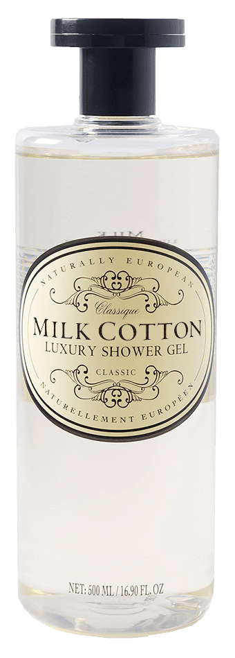 Naturally European Shower gel Milk Cotton 500 ml