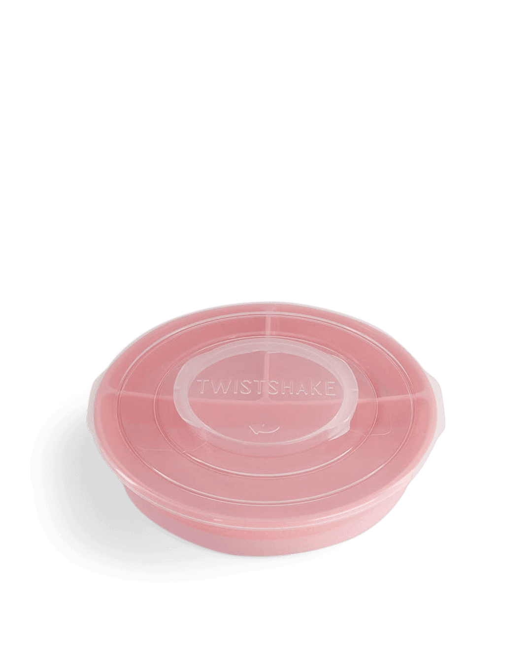 Twistshake Divided Plate 6+m Pastell Rosa - produktbild 2