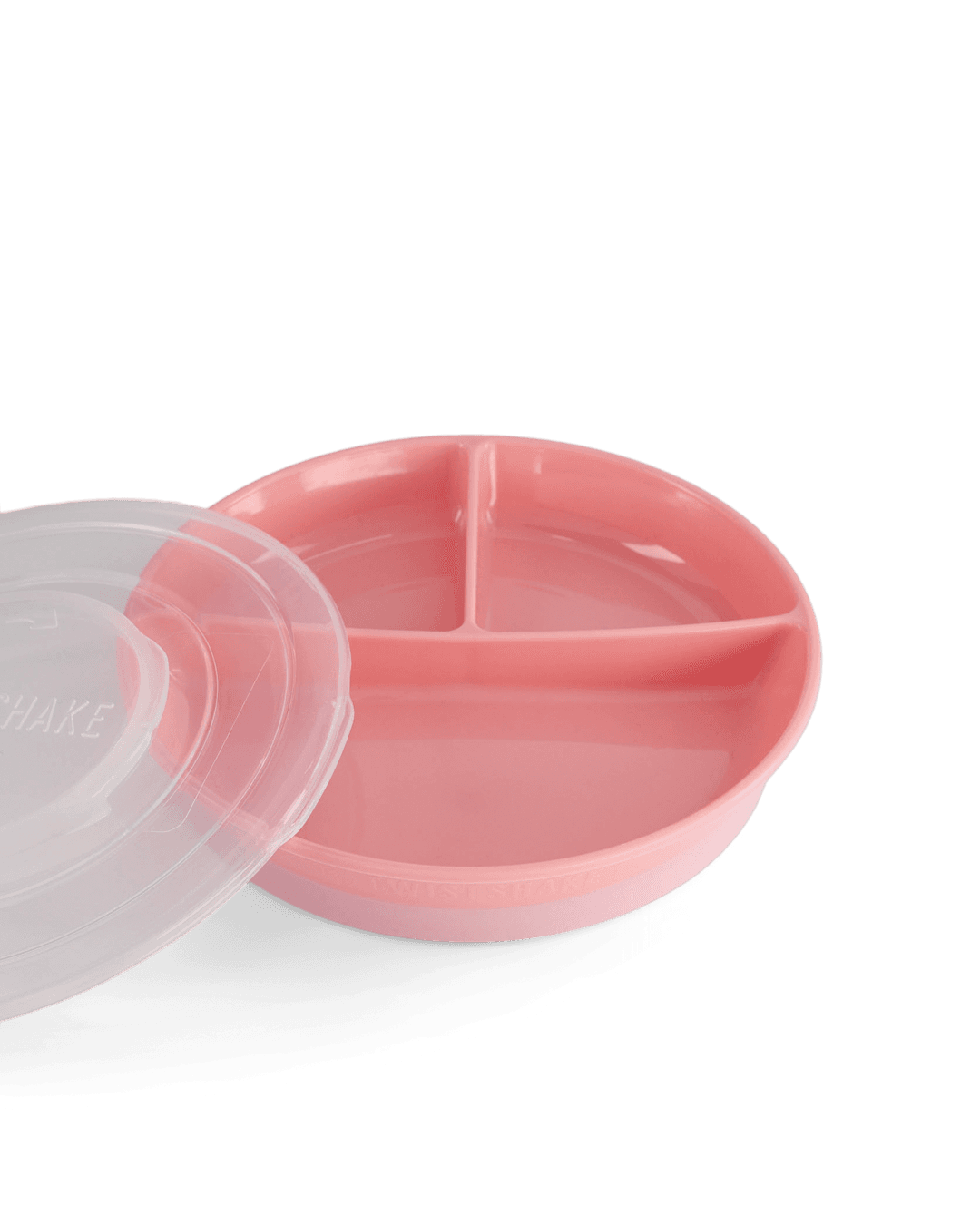 Twistshake Divided Plate 6+m Pastell Rosa - produktbild 3