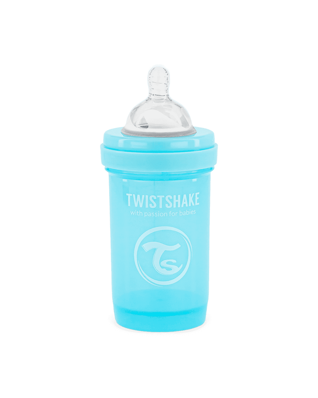 Twistshake Anti-Colic Pastell Blå 180 ml - produktbild 2