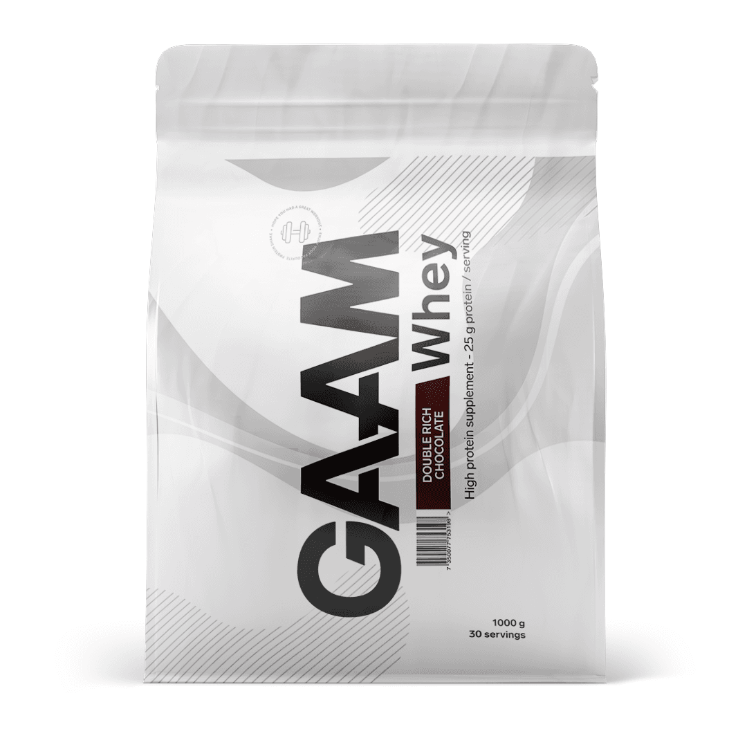 GAAM 100% Whey Premium Double Rich Chocolate 1 kg