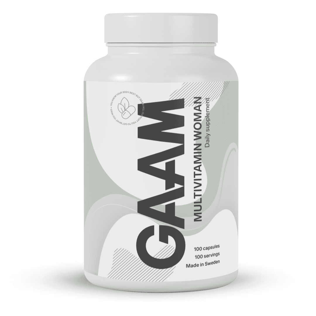 GAAM Multivitamin Woman 100 kapslar