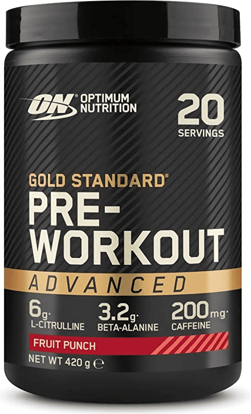Optimum Nutrition Goldstandard PWO Advanced Fruit Punsch 420 g