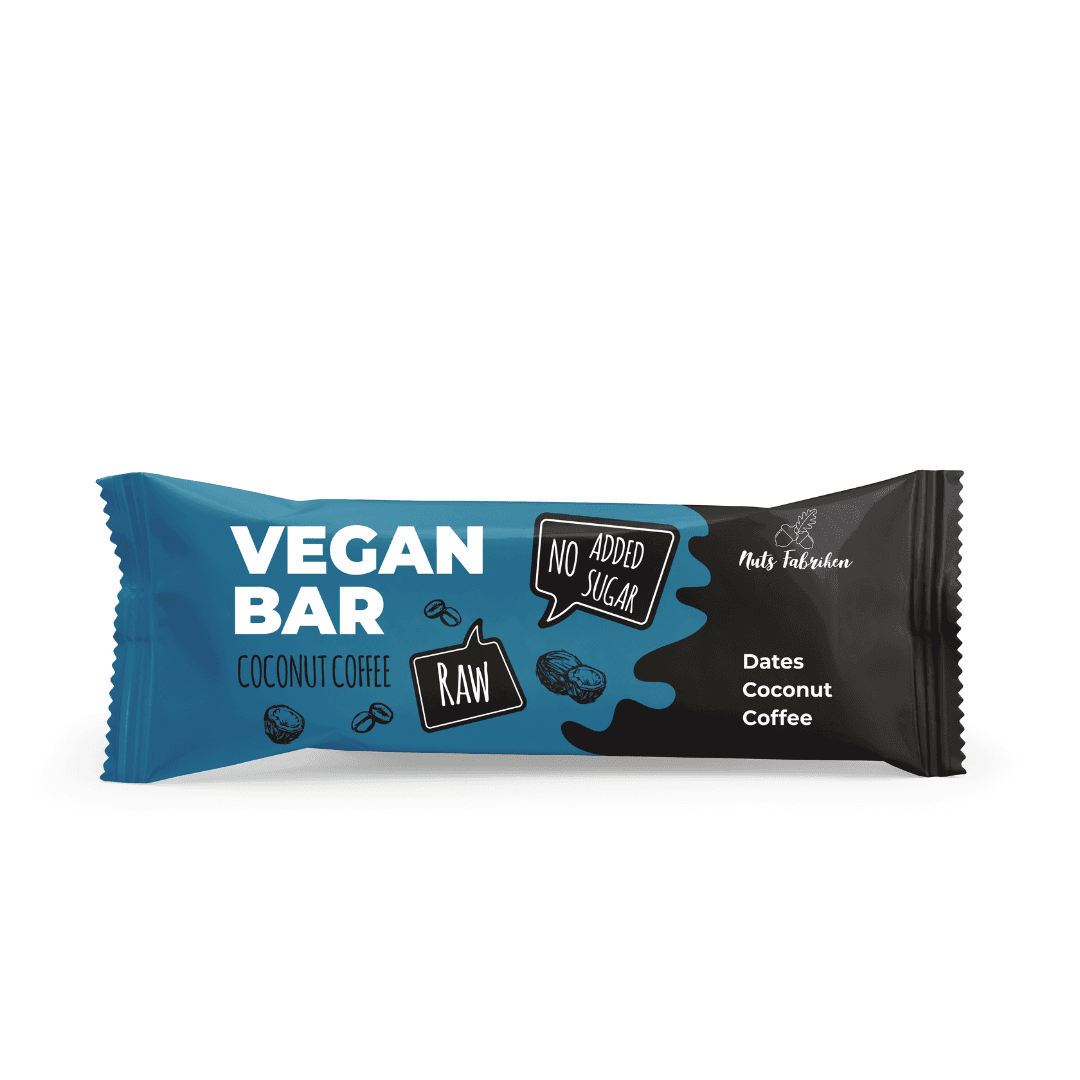 Nuts Fabriken Vegan Bar Coconut Coffee 40 g