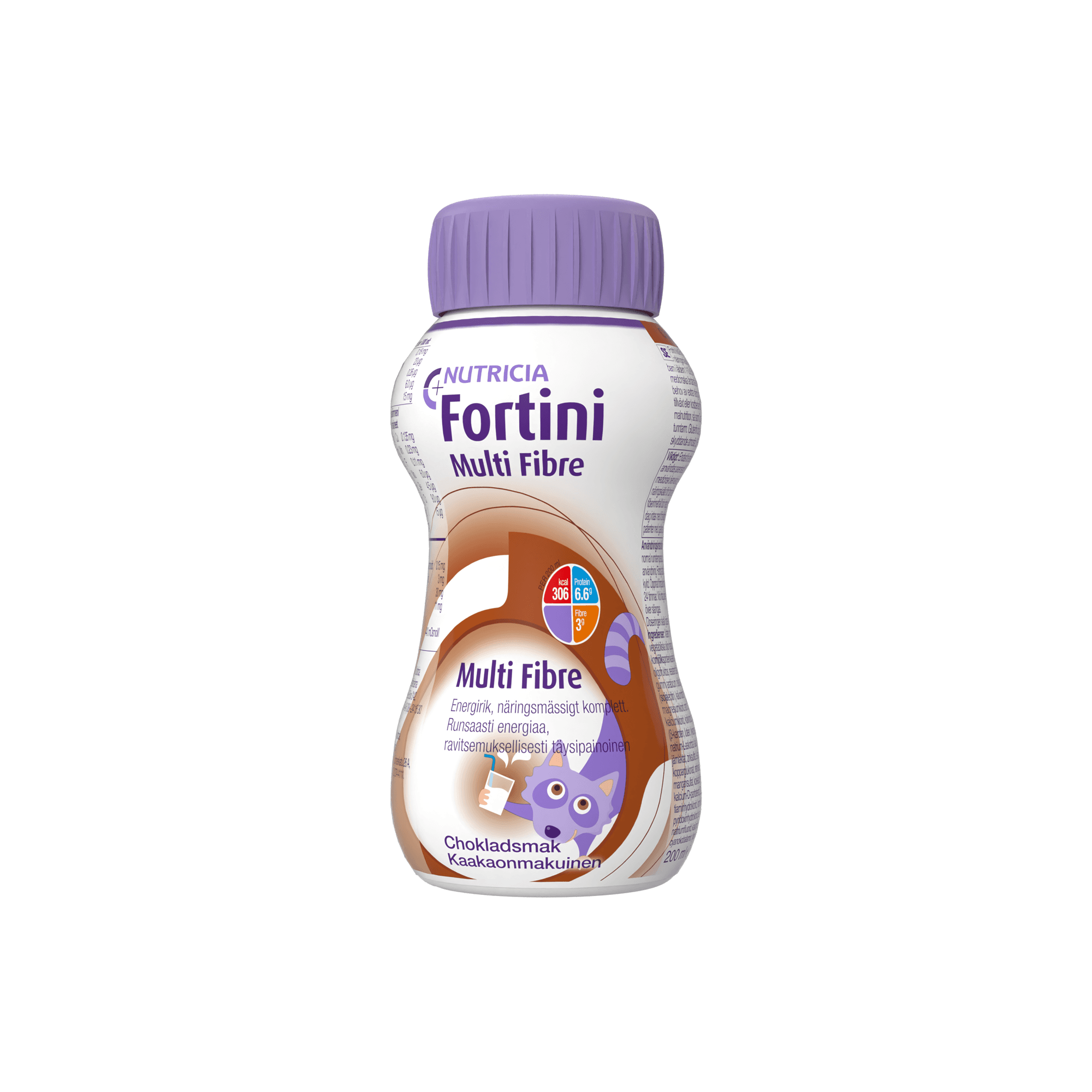 Fortini Multi Fibre Choklad 200 ml