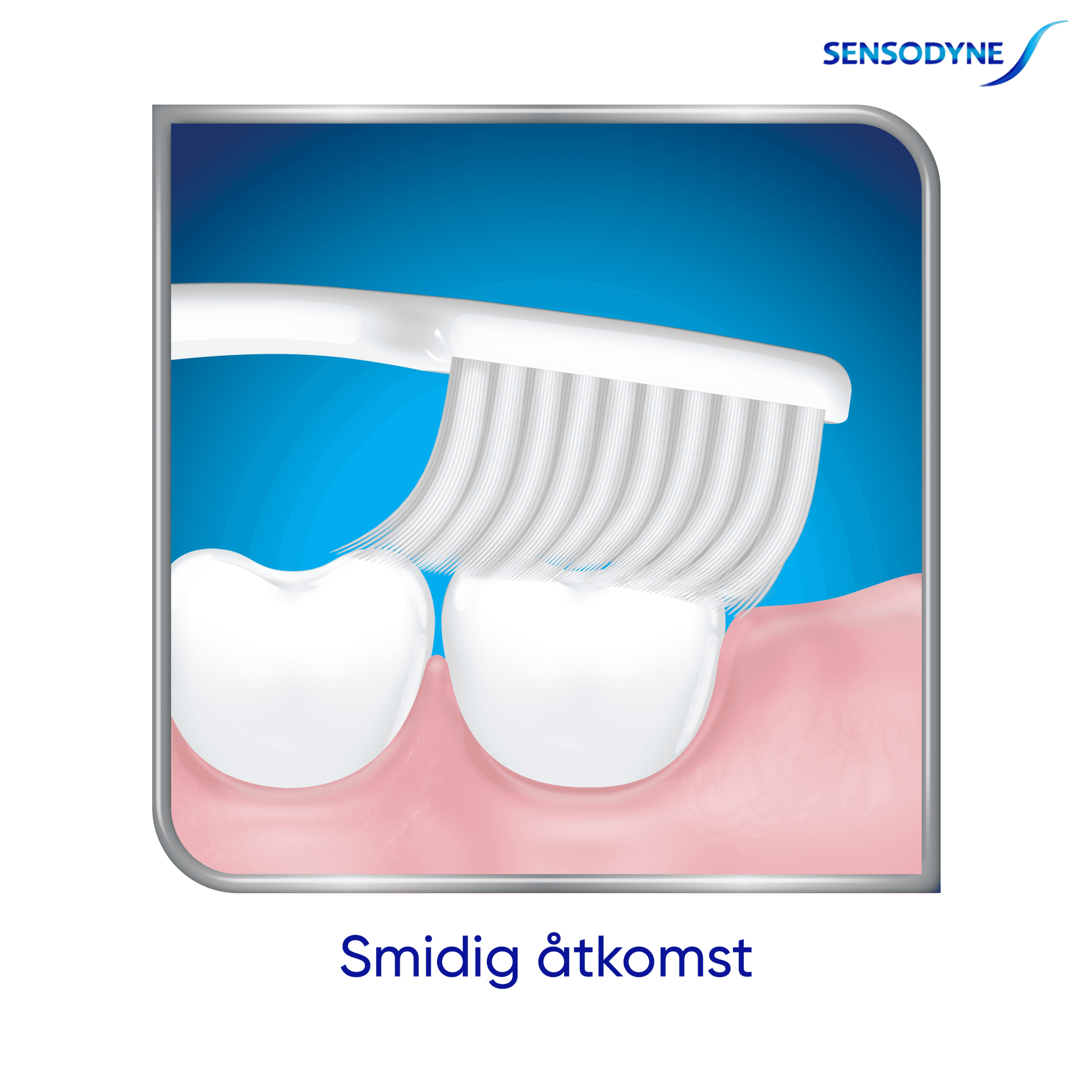 Sensodyne Tandborste Gentle Care Soft 1 st 4