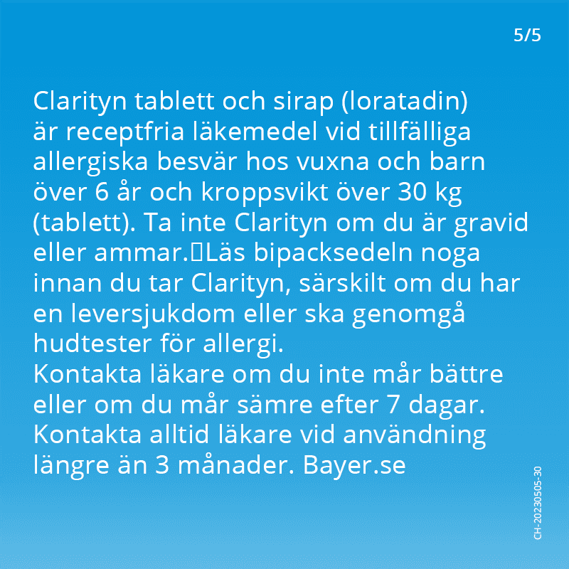 Clarityn 10 mg 10 styck tablett 5