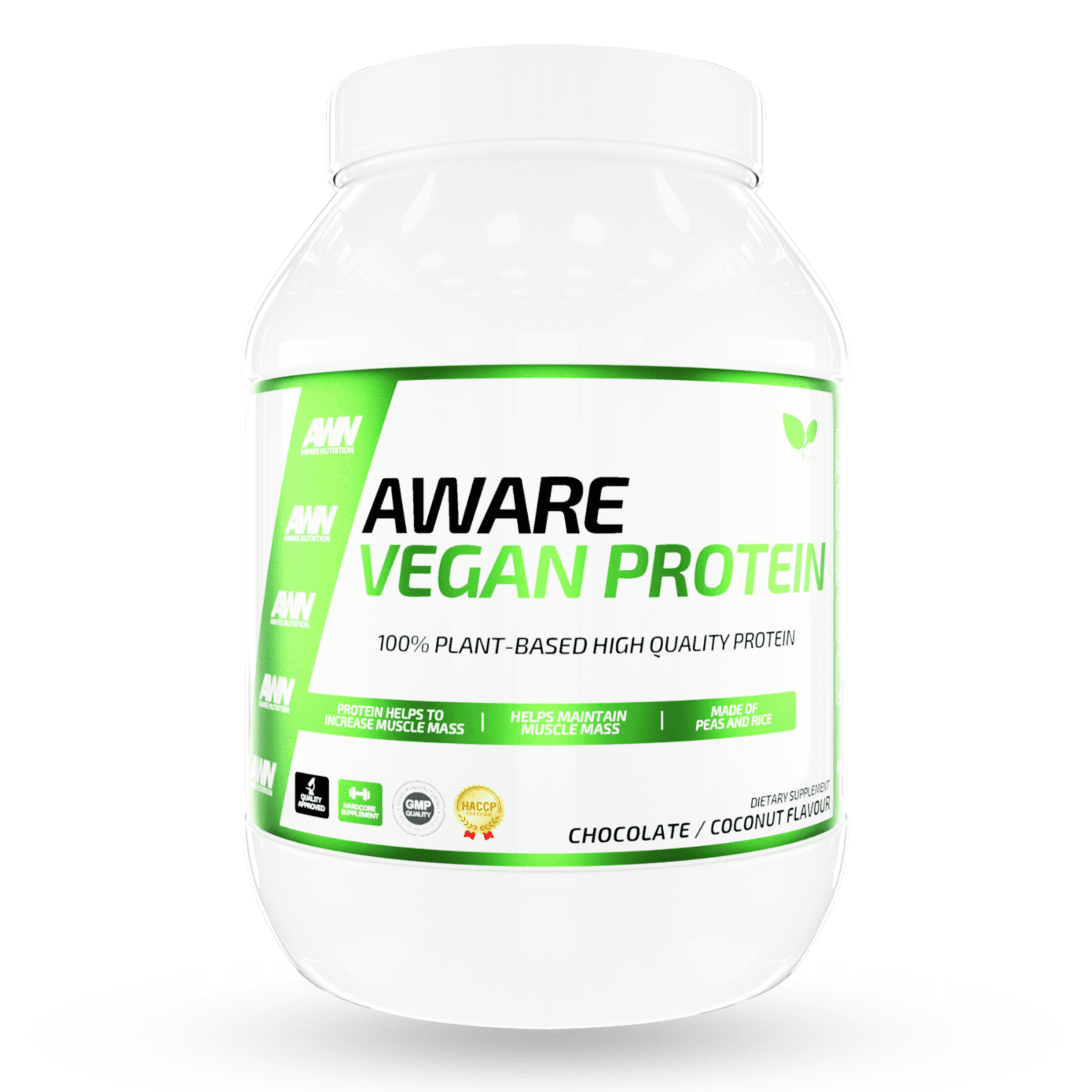 Aware Nutrition Vegan Protein Choklad/Kokos 900 g