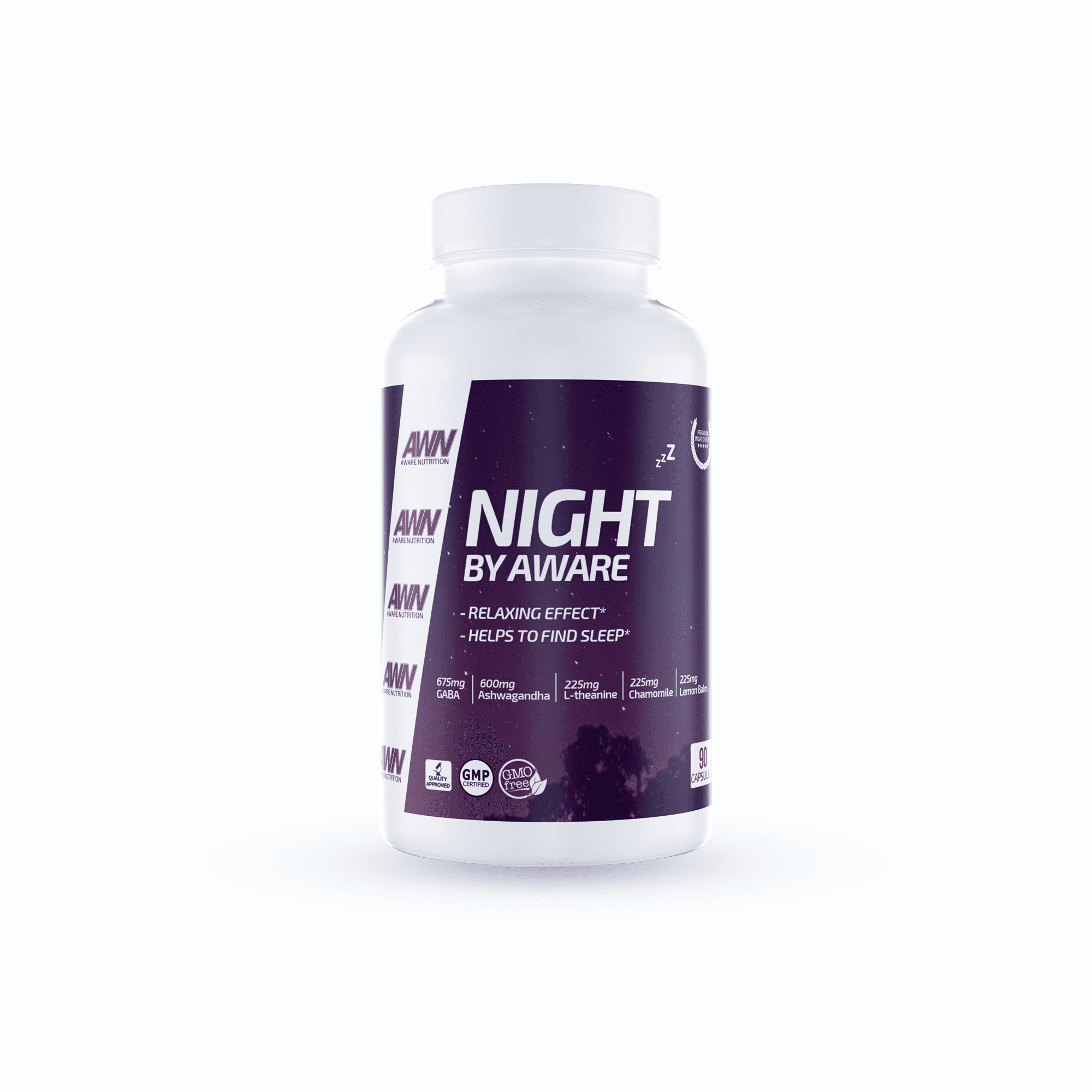 Night By Aware Sömnen är A & O 90 kapslar