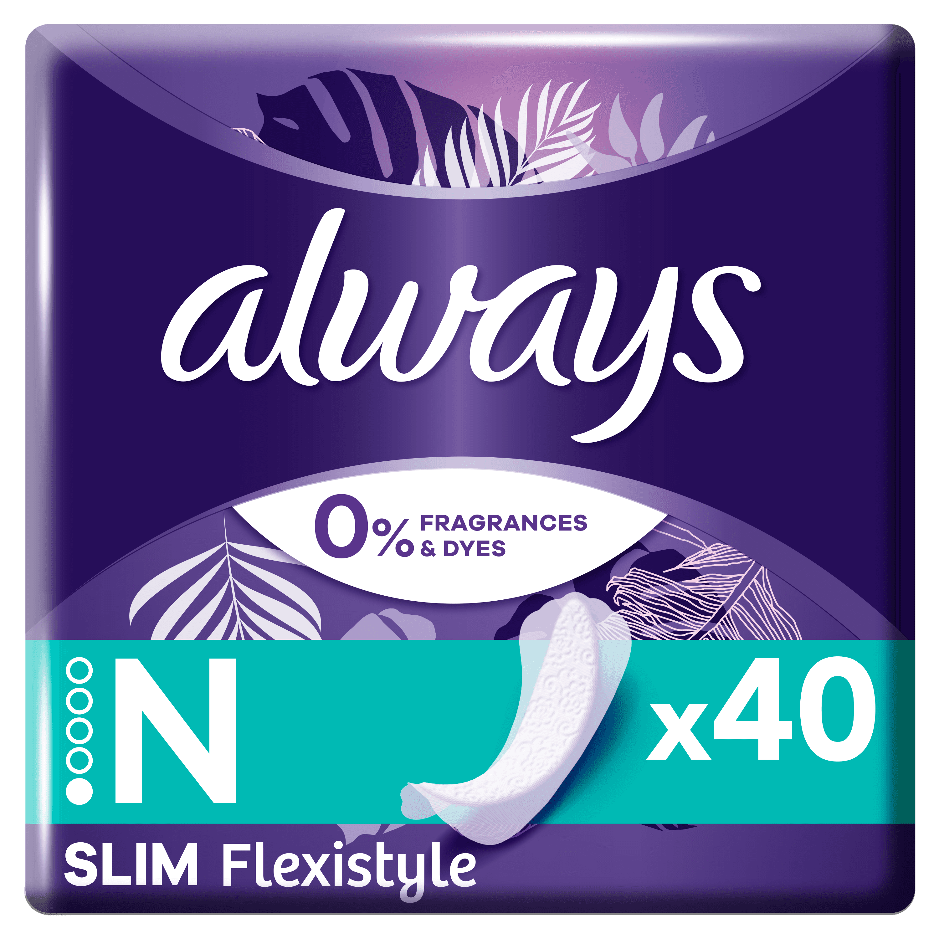 Always Dailies Flexistyle Slim Trosskydd 40 st