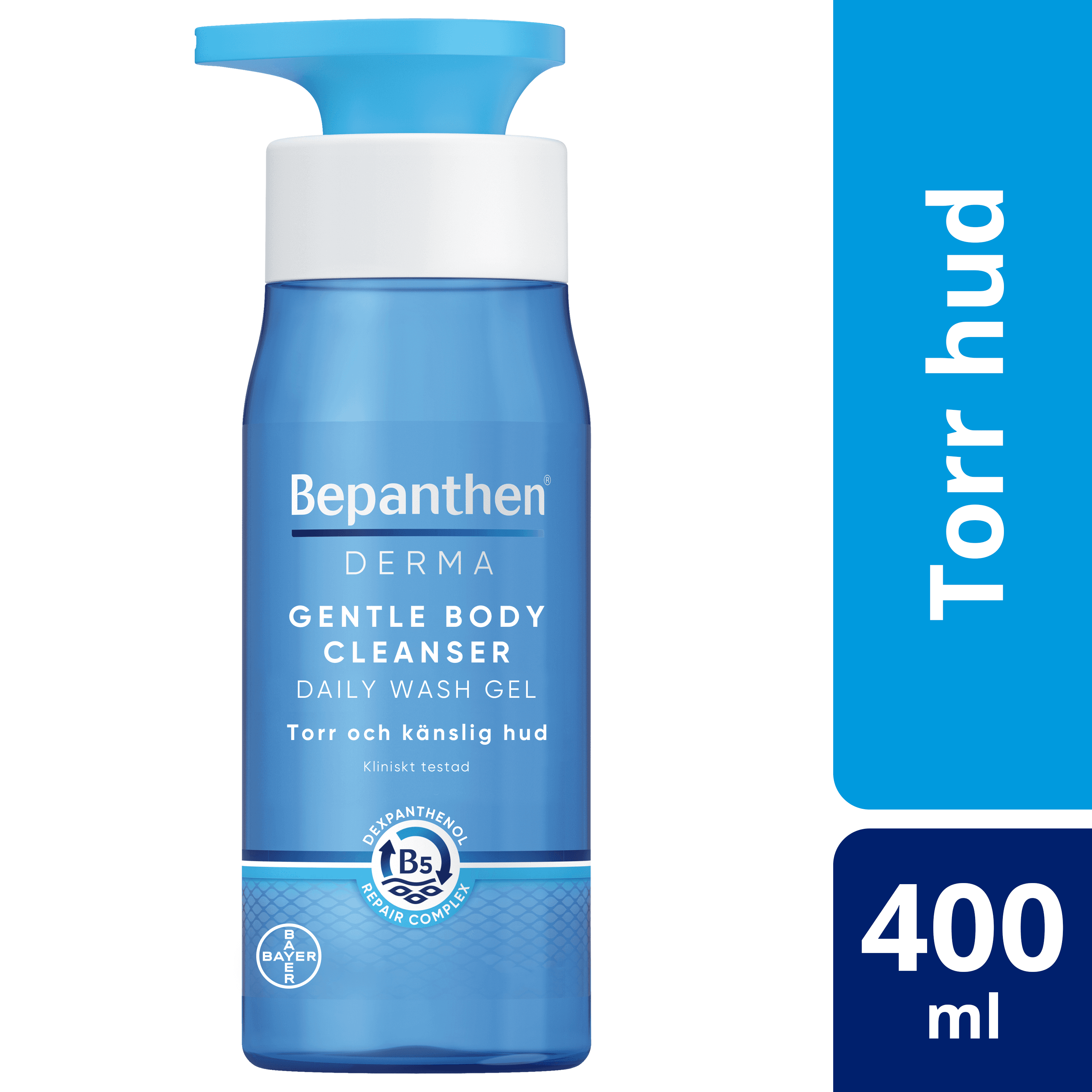 Bepanthen Derma Gentle Body Cleanser Daily Wash Gel 400 ml 2