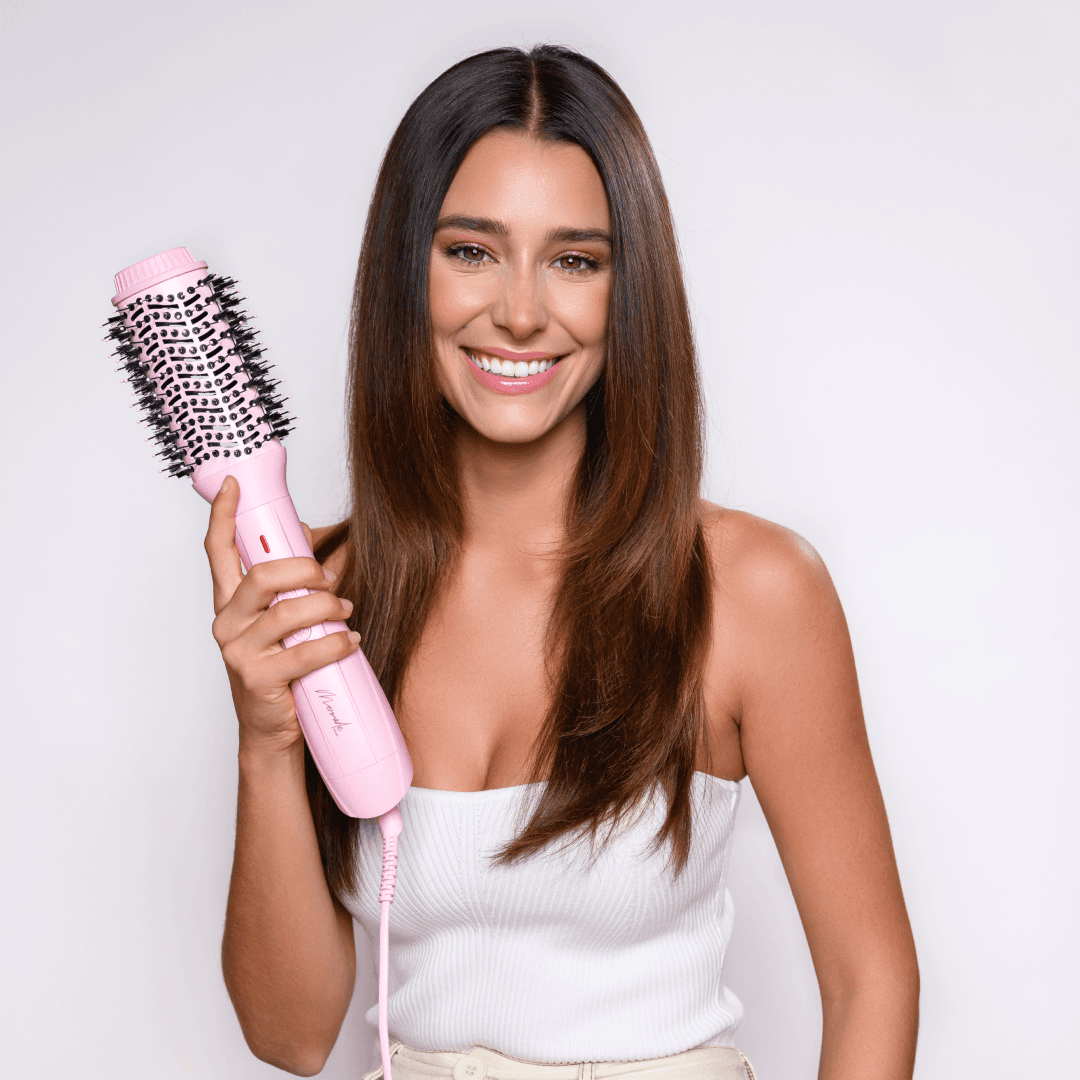 Mermade Hair Blow Dry Brush Pink 4