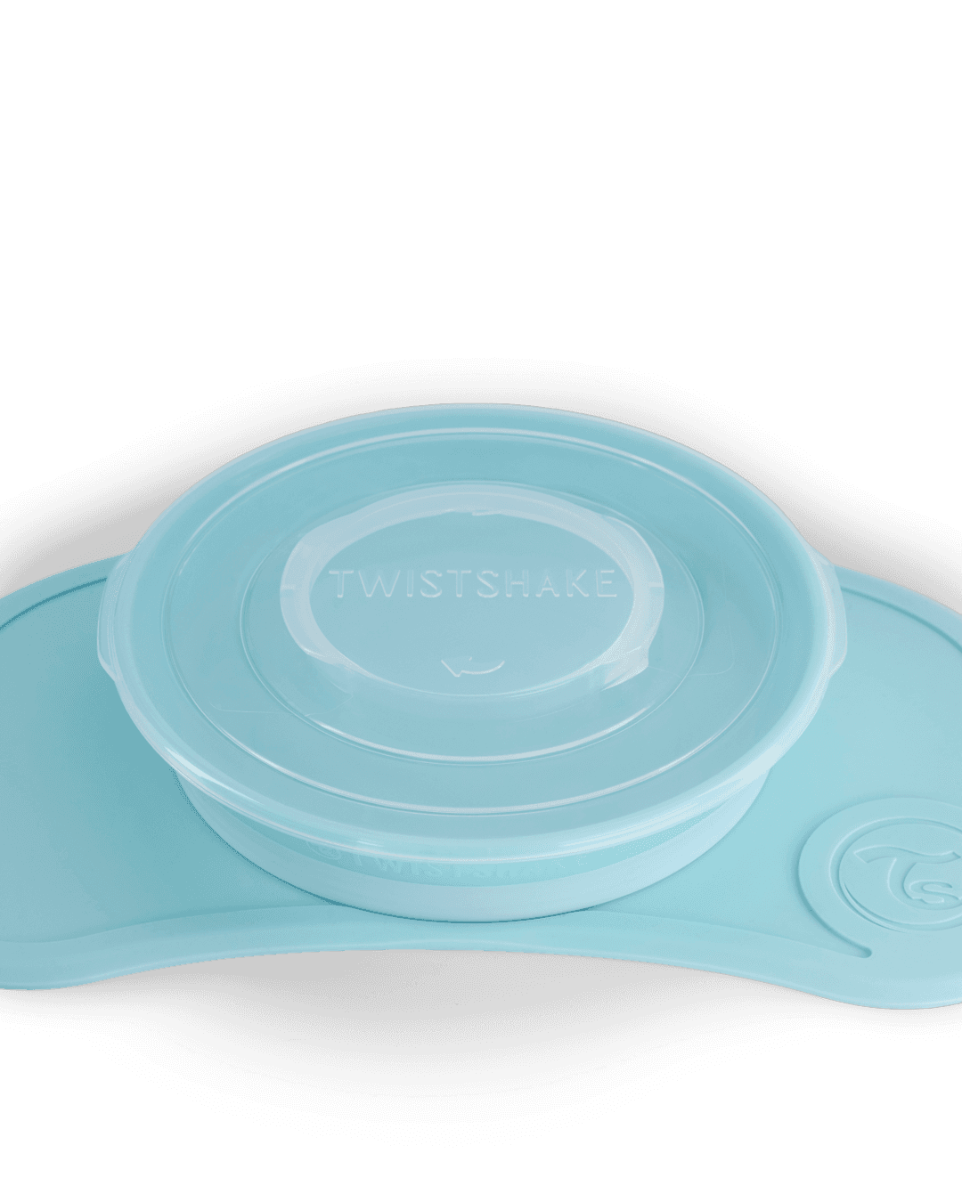 Twistshake Click-mat mini + Plate Blue - produktbild 2