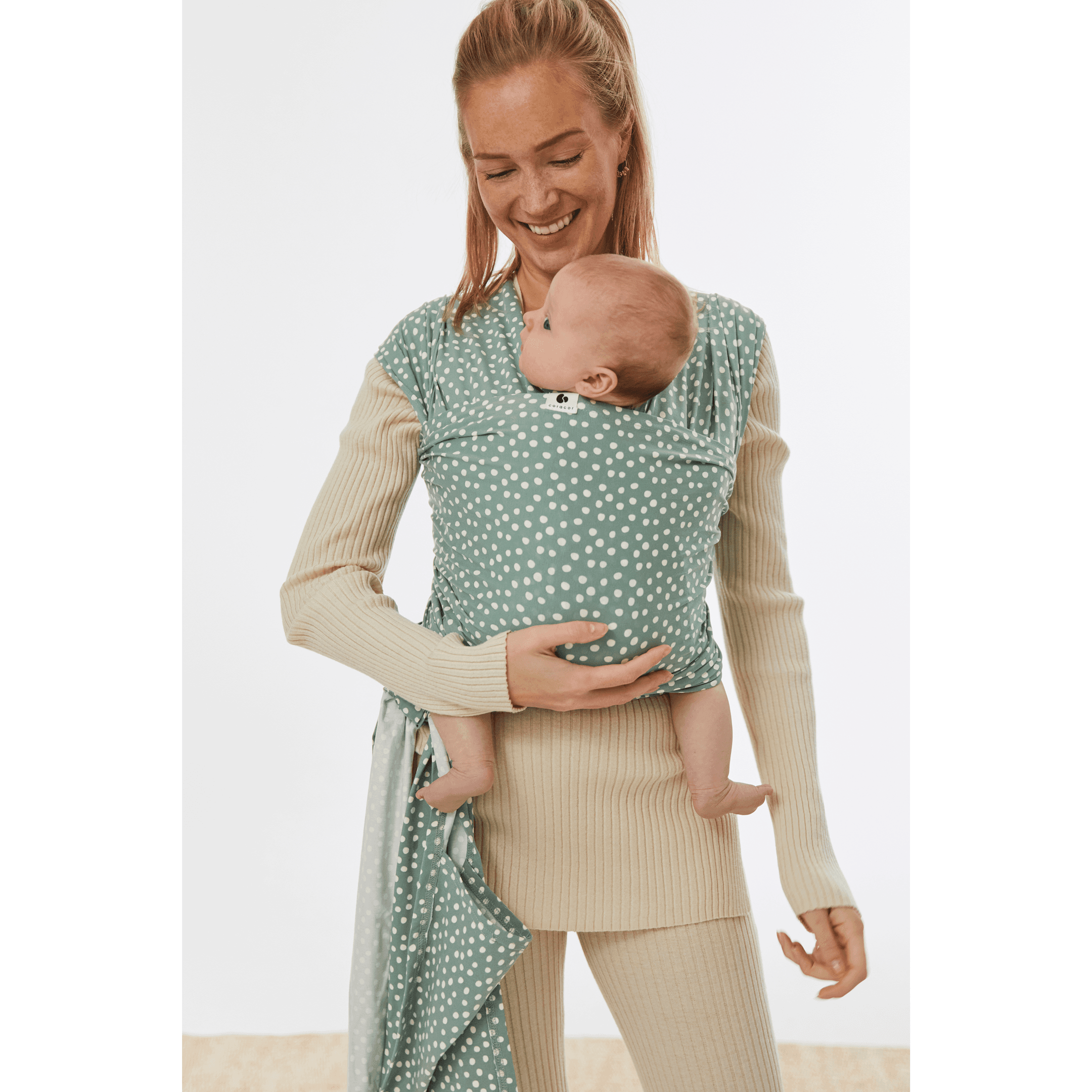 Coracor Big Dot Green Bärsjal 2