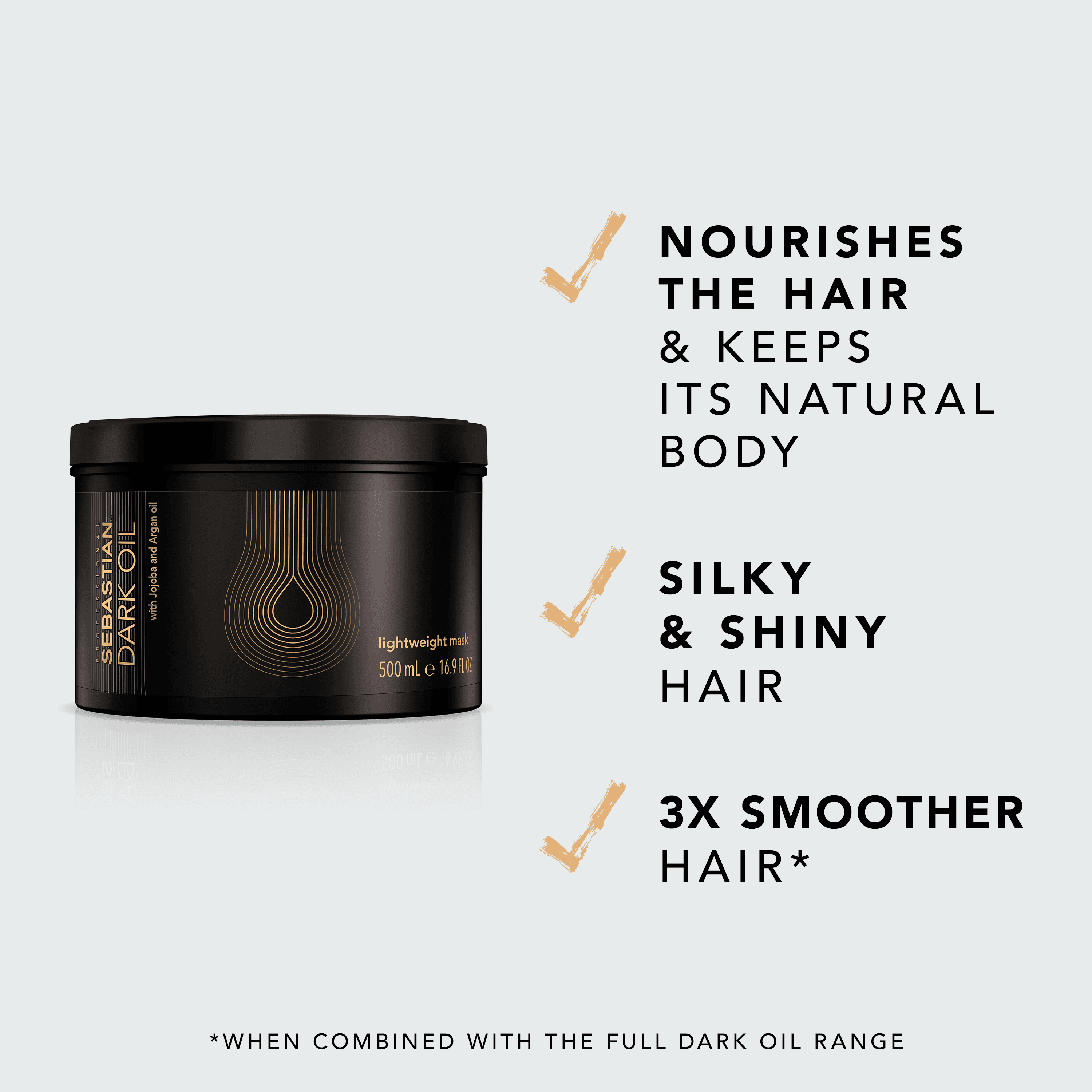 Sebastian Professional Dark Oil Mask 500 ml 2
