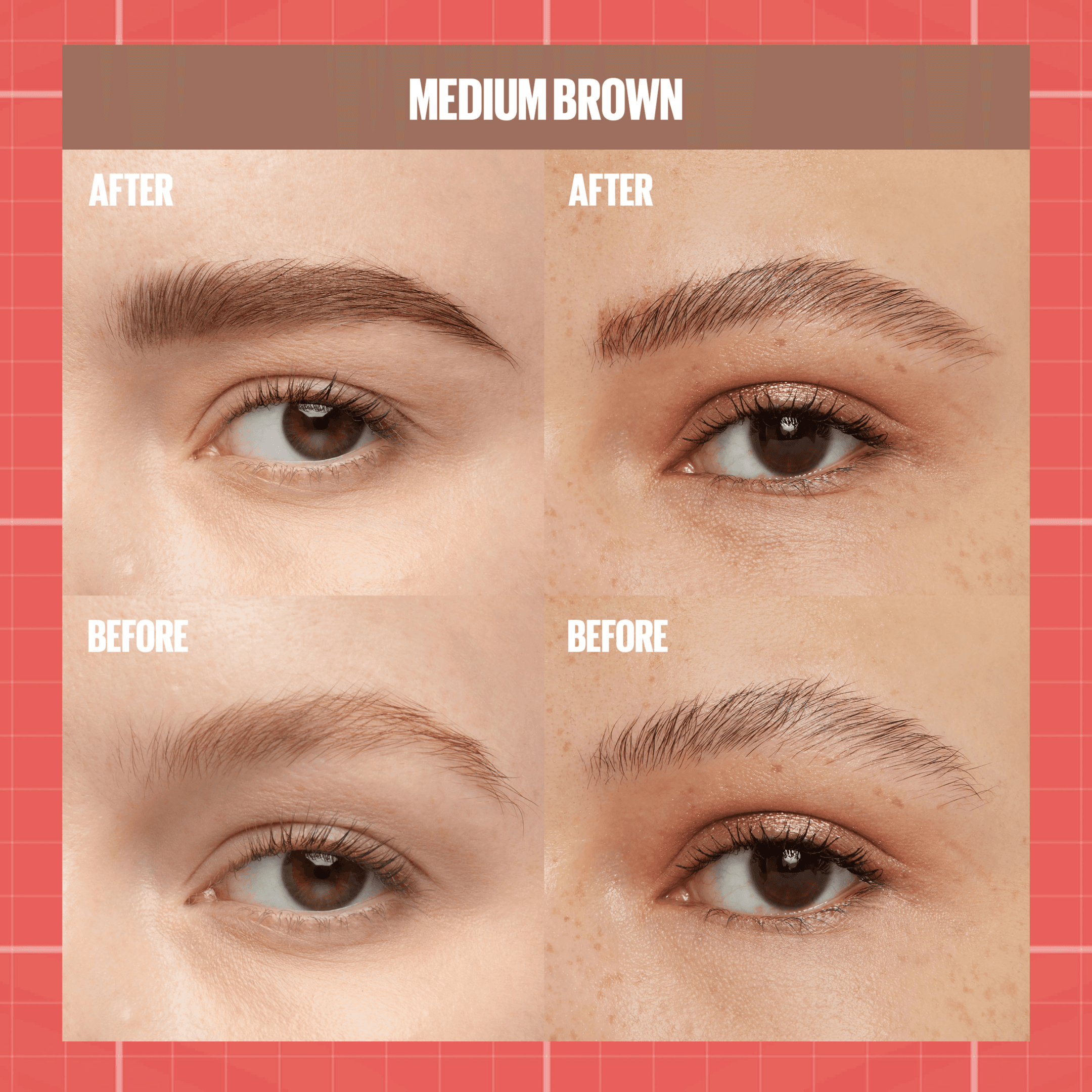 Maybelline Build-A-Brow Pen 257 Medium Brown - produktbild 4