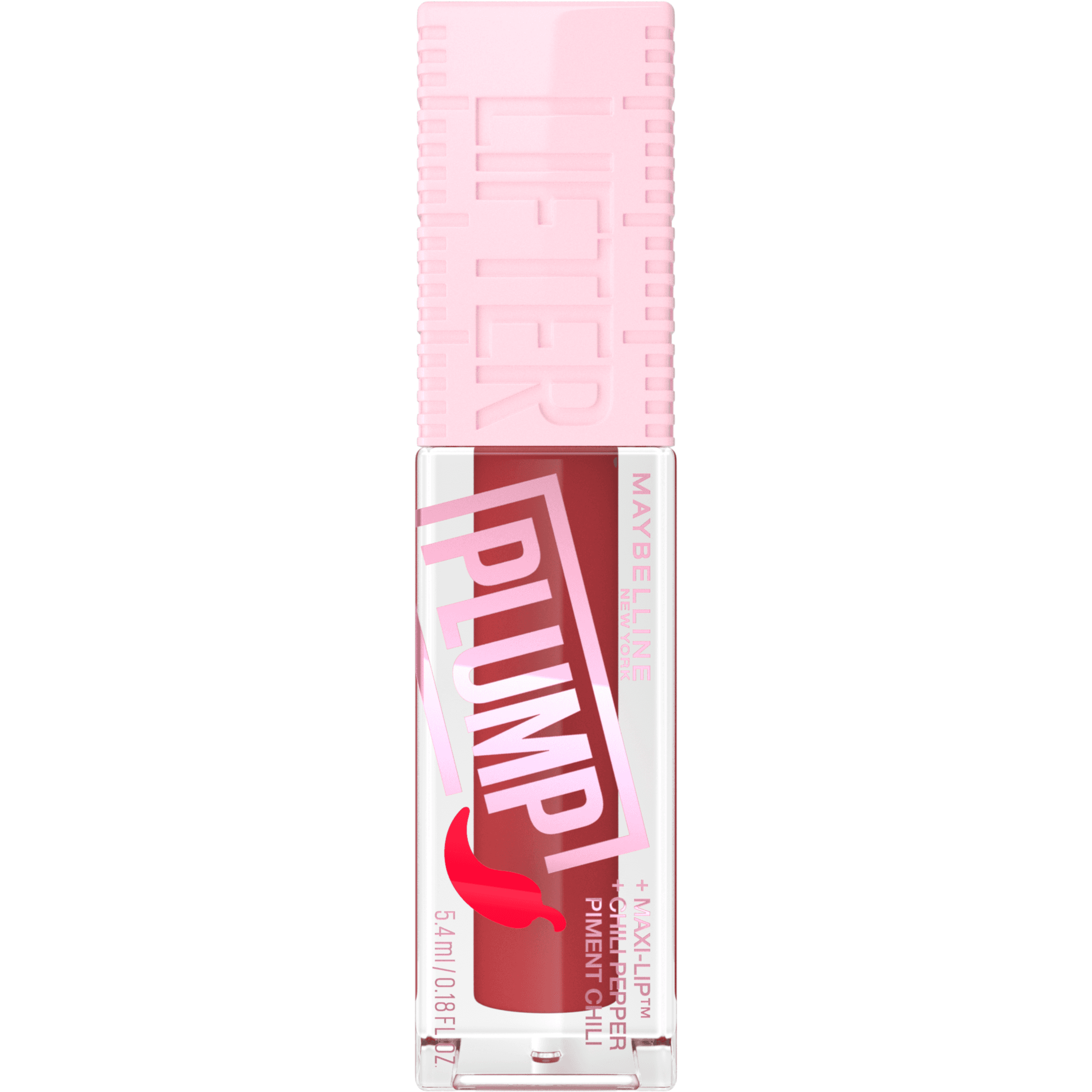 Maybelline Lifter Plump 006 Hot Chilli 5,4 ml - produktbild 3