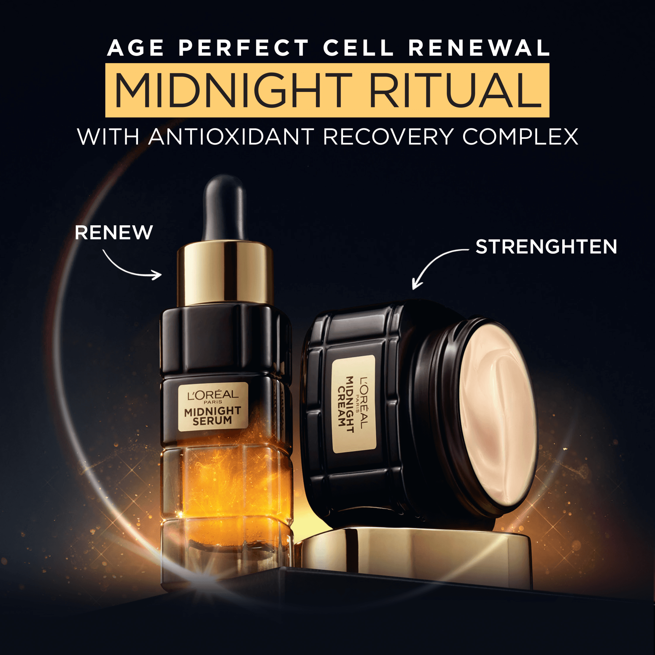 L'Oréal Paris Age Perfect Cell Renewal Midnight Cream  50 ml - produktbild 5