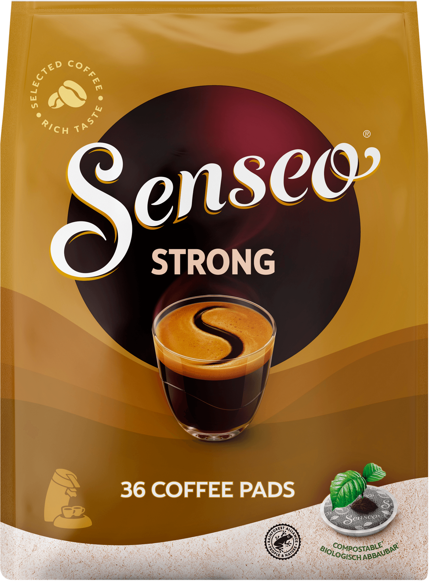 Senseo Strong Medium 36 kapslar