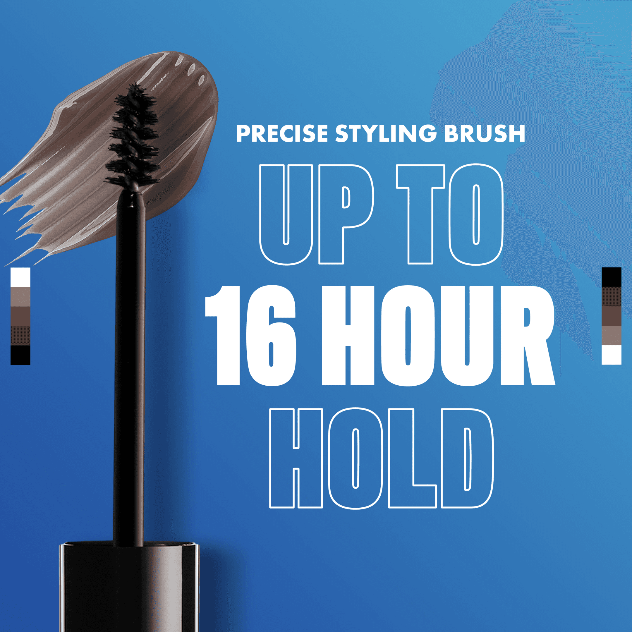 NYX Professional Makeup The Brow Glue Instant Brow Styler 03 Medium Brown 5 g - produktbild 2