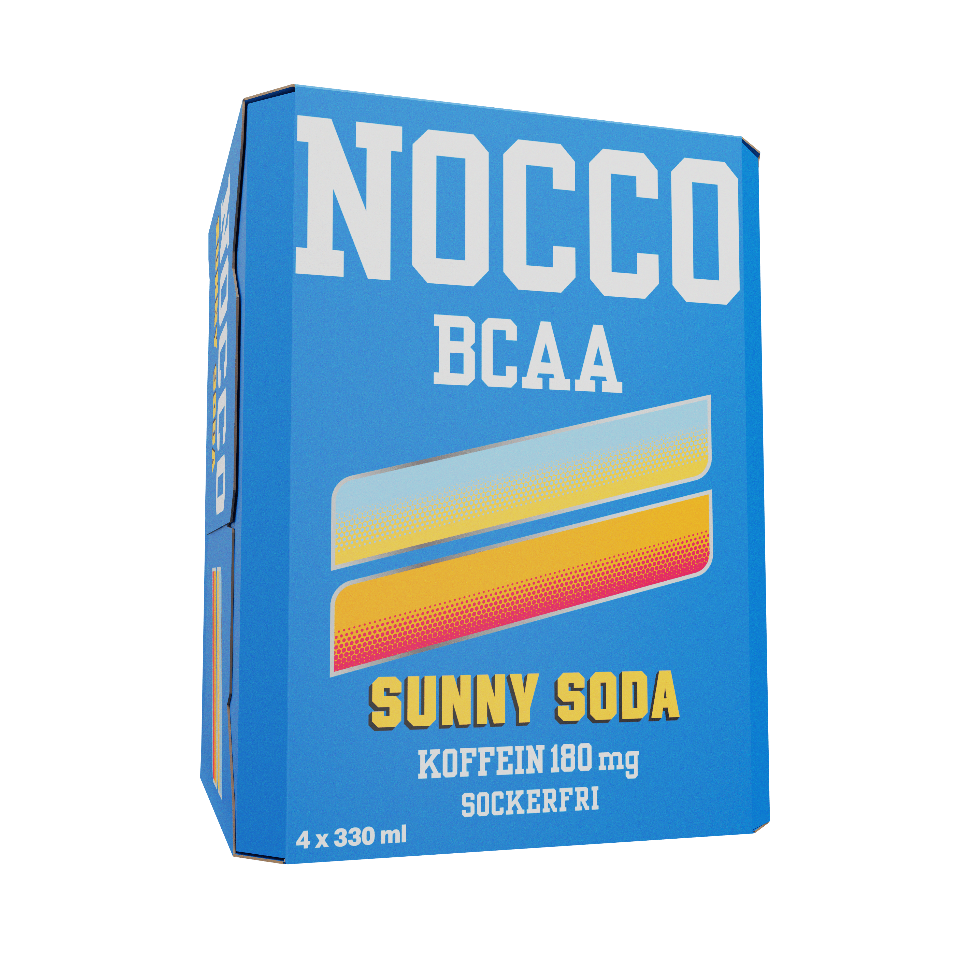NOCCO BCAA Sunny Soda 330 ml 4-pack
