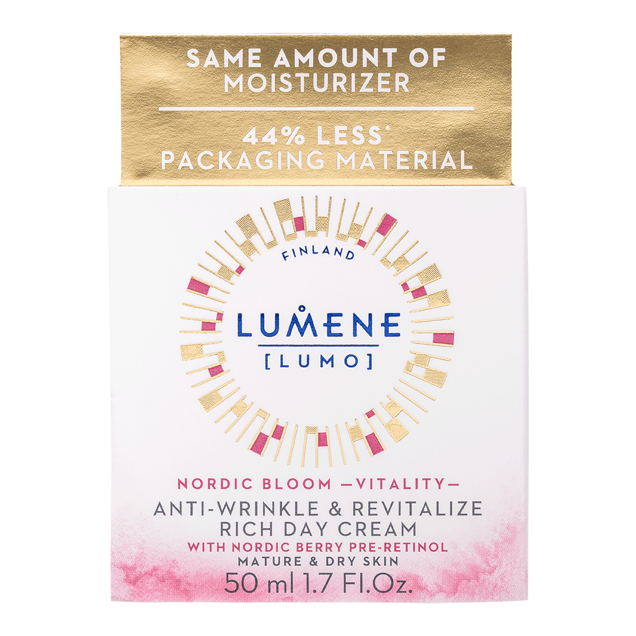Lumene Nordic Bloom Vitality Anti-Wrinkle & Revitalize Rich Day Cream 50 ml - produktbild 2