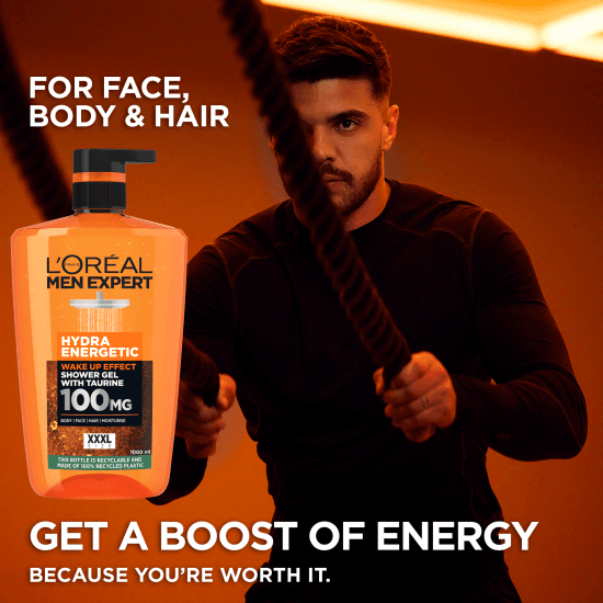 L'Oréal Paris Men Expert Hydra Energetic Shower Gel 1000 ml 5