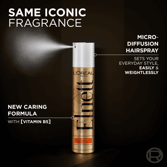 L'Oréal Paris Elnett Hair Spray Normal 200 ml - produktbild 2