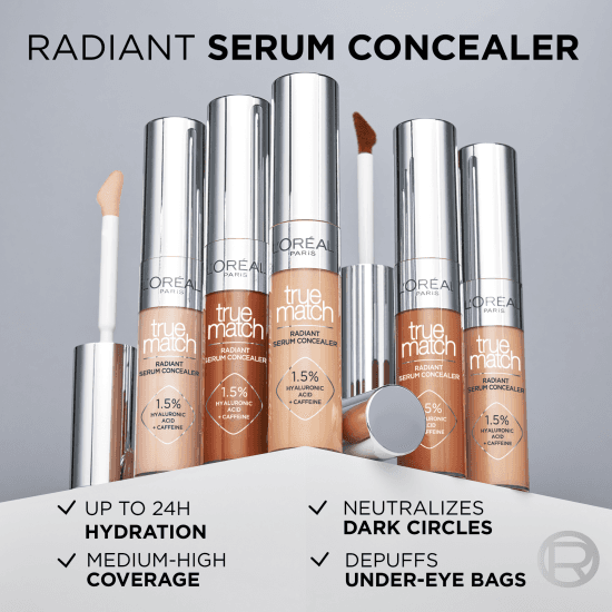 L'Oréal Paris True Match Radiant Serum Concealer 5W 11 ml - produktbild 5