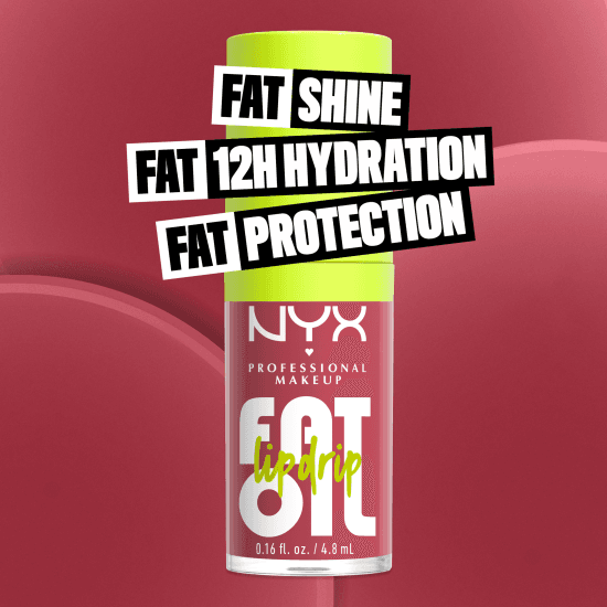 NYX Professional Makeup Fat Oil Lip Drip 09 Chillin' Like A Villian 4,8 ml - produktbild 3