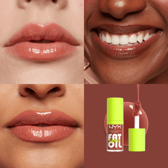 NYX Professional Makeup Fat Oil Lip Drip 10 Splash Of Cream 4,8 ml - produktbild 2