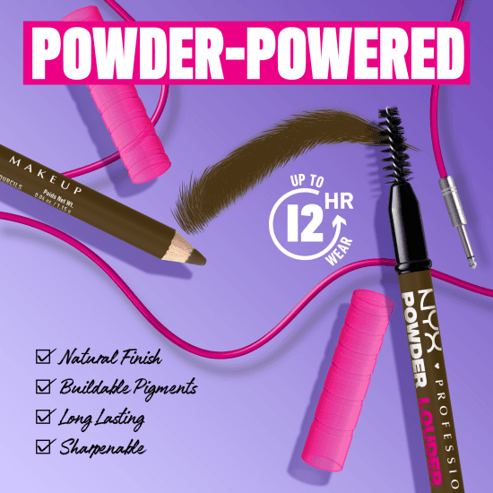 NYX Professional Makeup Powder Louder Brow Pen 07 Espresso 2