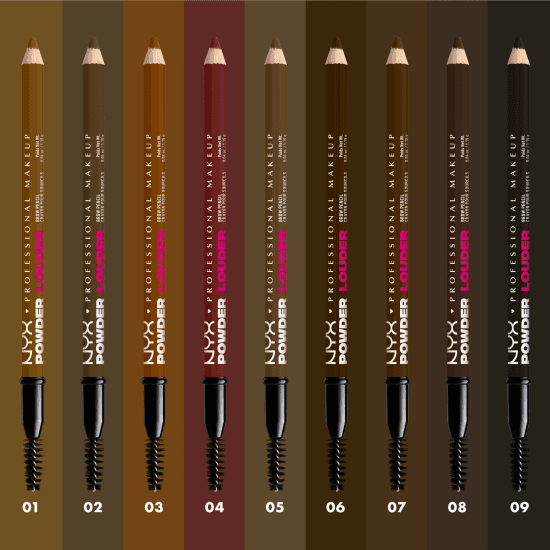 NYX Professional Makeup Powder Louder Brow Pen 07 Espresso 5