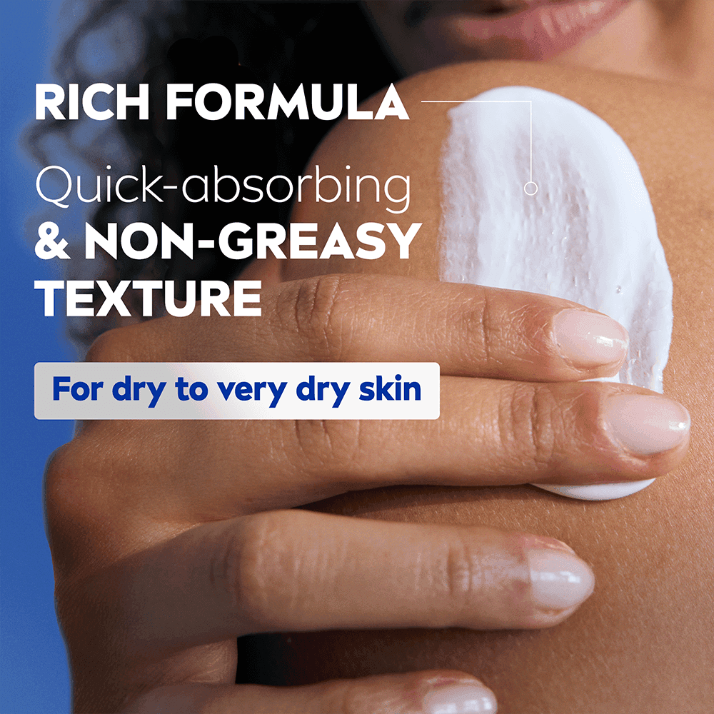 NIVEA Kroppslotion Rich Nourishing Pump Body Lotion 400 ml - produktbild 4