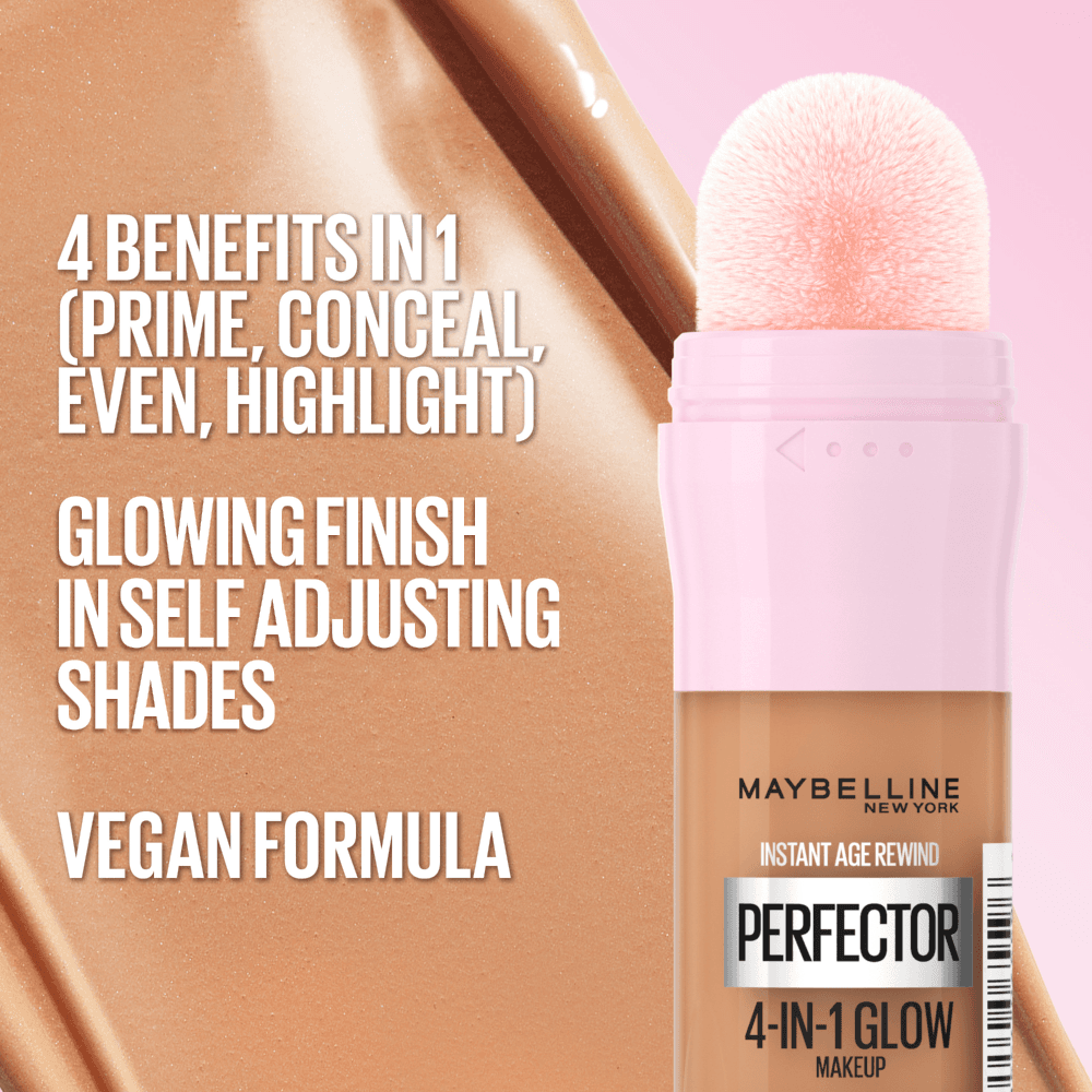 Maybelline New York Instant Perfector 4-In-1 Glow Makeup 01 Light 20 ml - produktbild 4