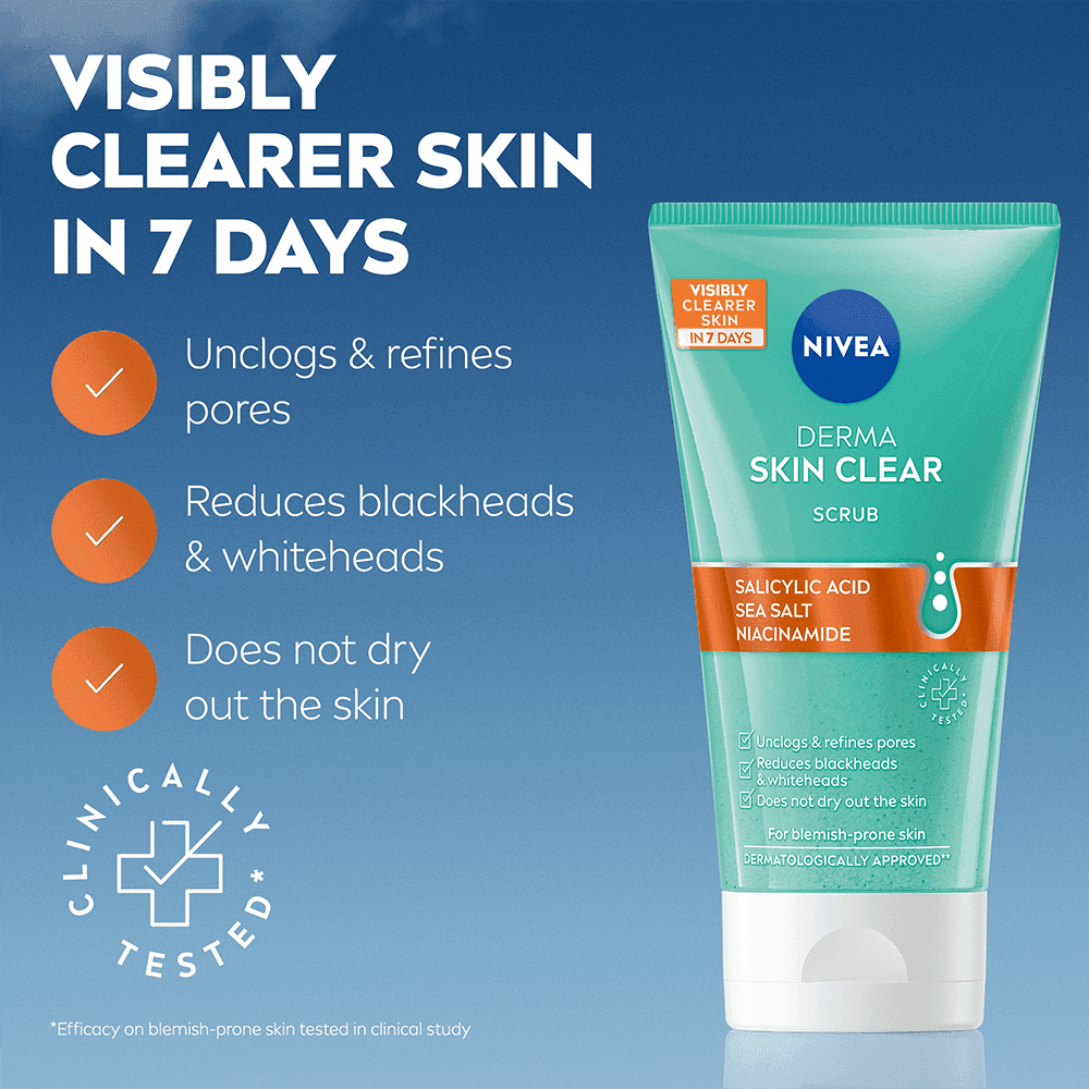 NIVEA Derma Activate Scrub 150 ml 2