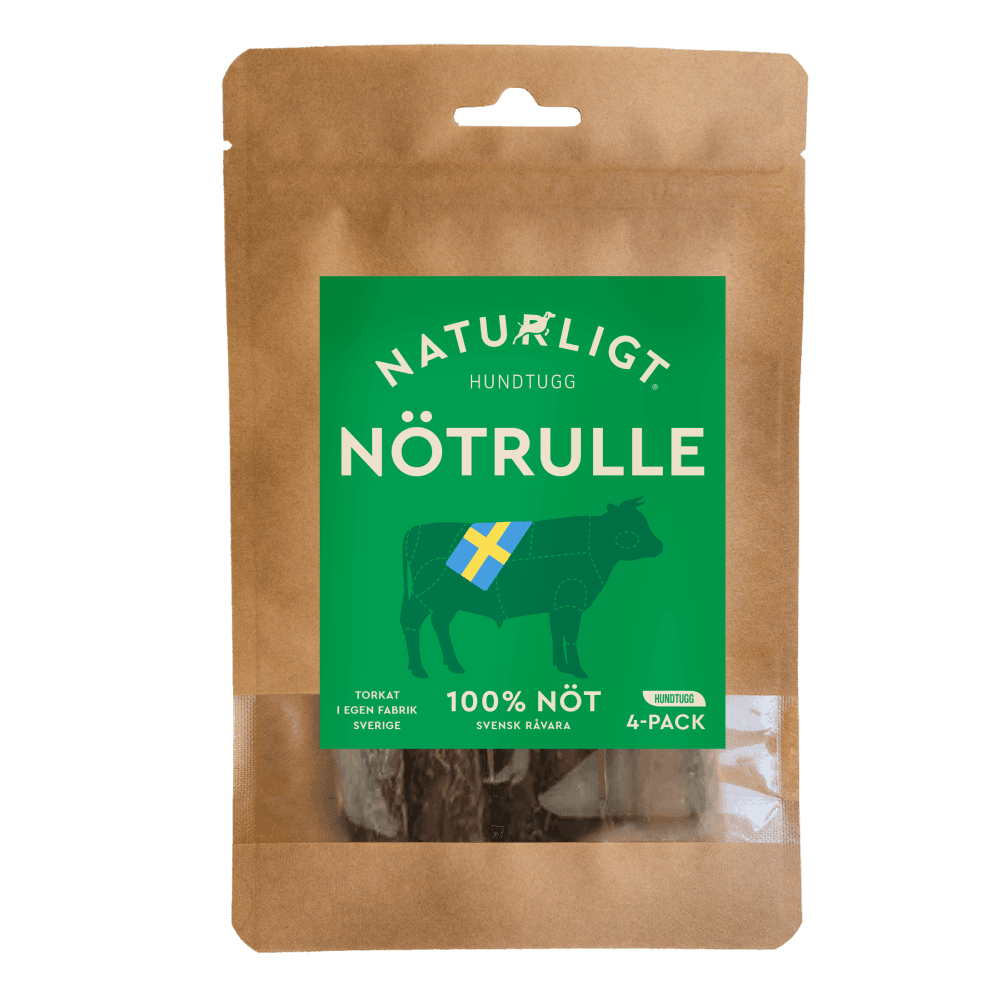 Naturligt Nötrulle 4-pack