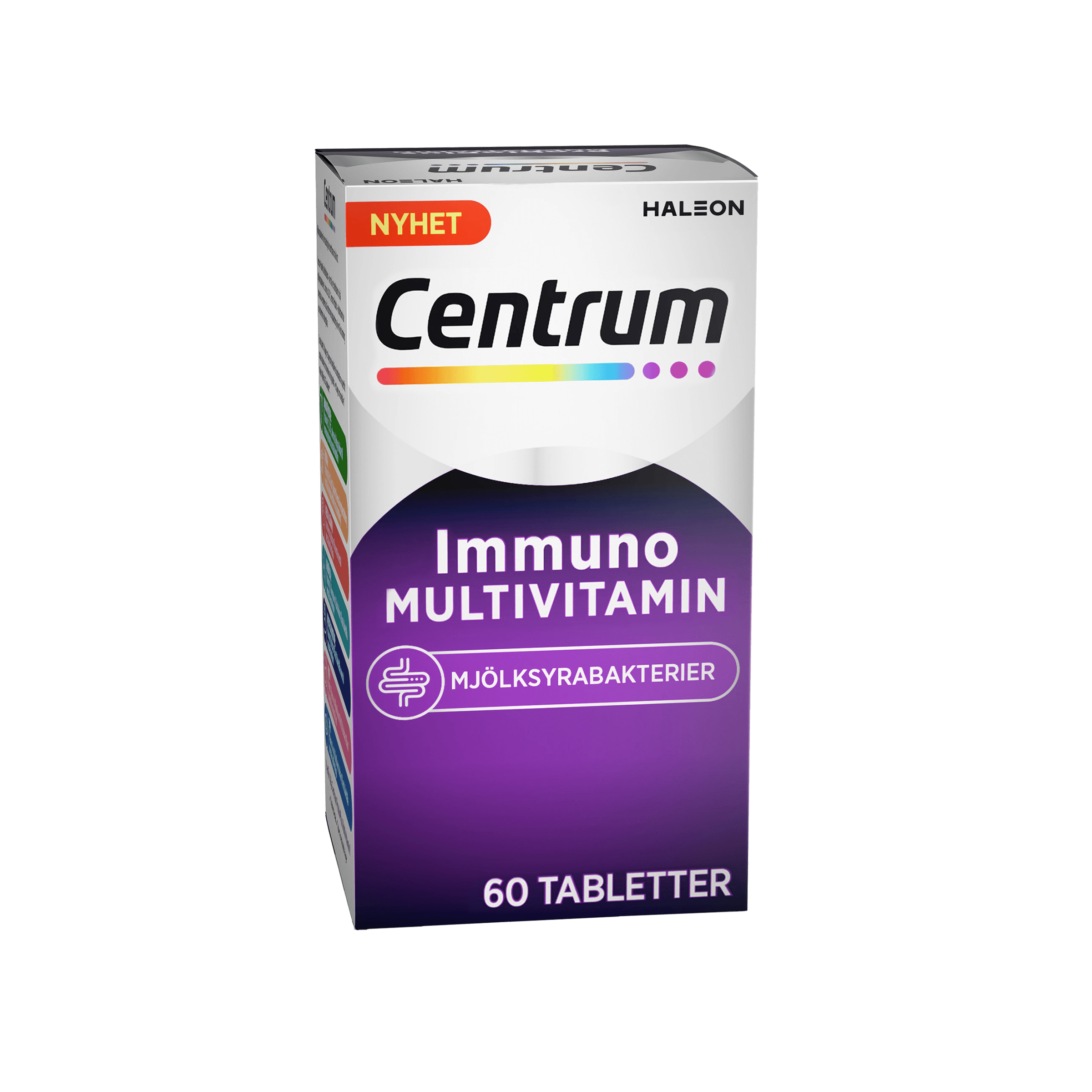 Centrum Immuno Multivitamin + Mjölksyrabakterier 60 tabletter