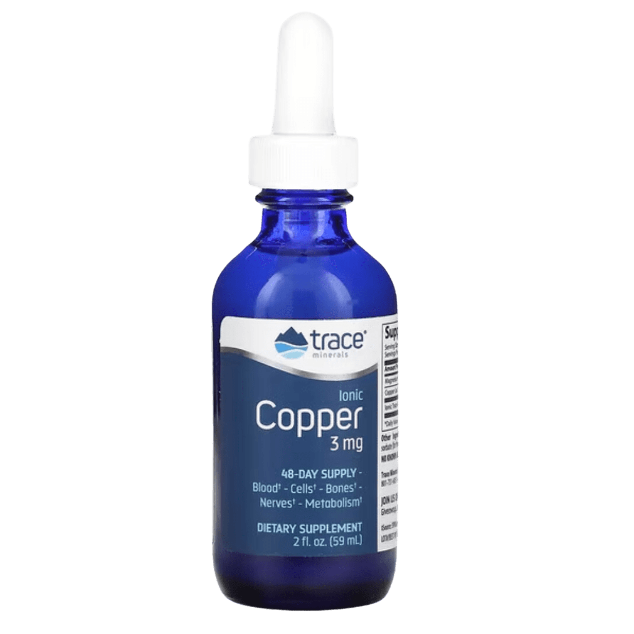 Trace Minerals Liquid Ionic Copper 59 ml 2