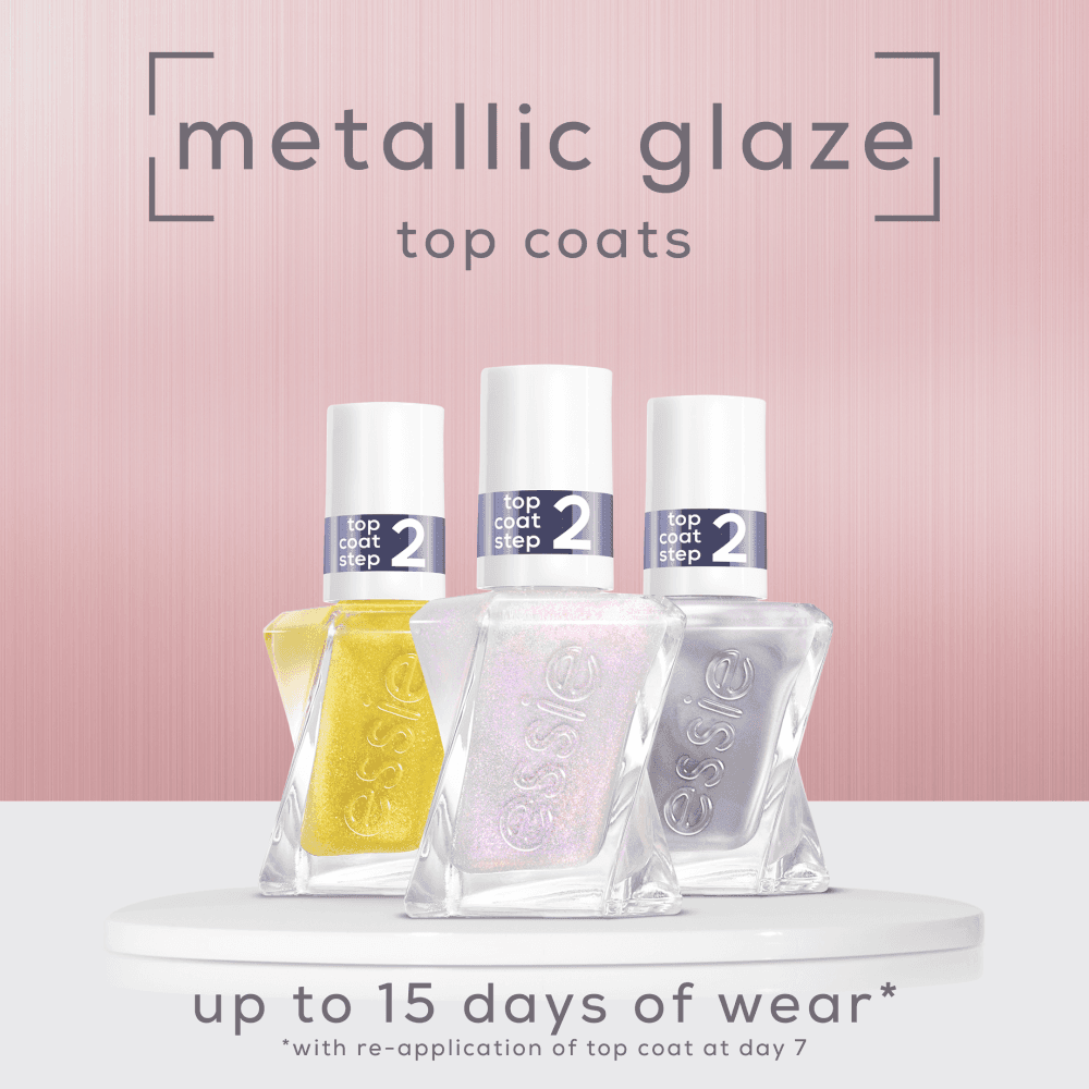 essie Gel Couture Specialeffekt Nagellack 563 Blushed Metal 13,5 ml - produktbild 4