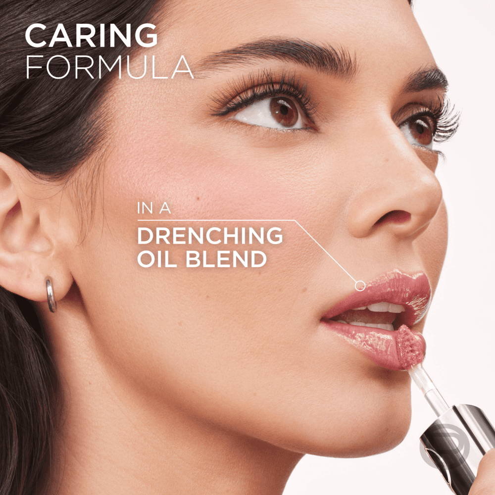 L'Oréal Paris Plump Ambition Hyaluron Lip Oil läppolja 101 Cristal Clear 5 ml 3