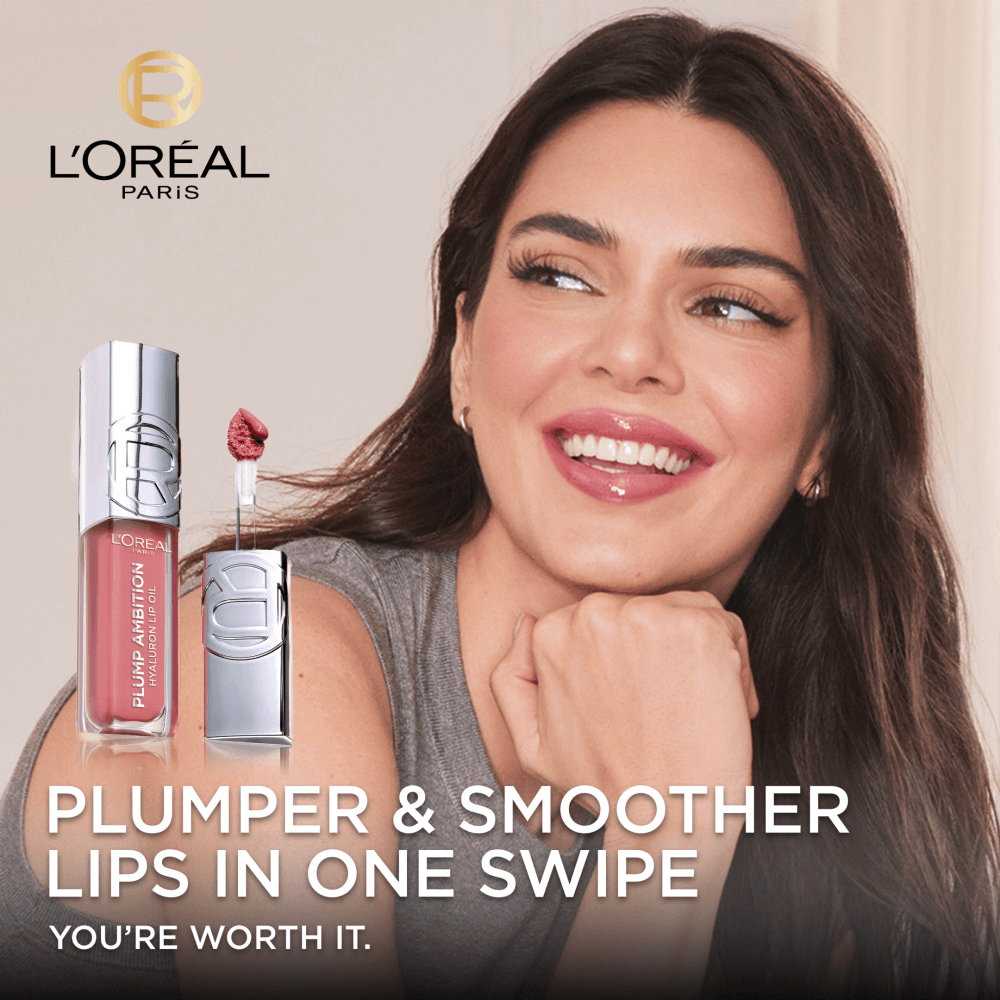 L'Oréal Paris Plump Ambition Hyaluron Lip Oil läppolja 641 Latte Glace 5 ml 2