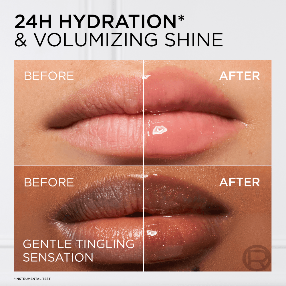 L'Oréal Paris Plump Ambition Hyaluron Lip Oil läppolja 641 Latte Glace 5 ml 4