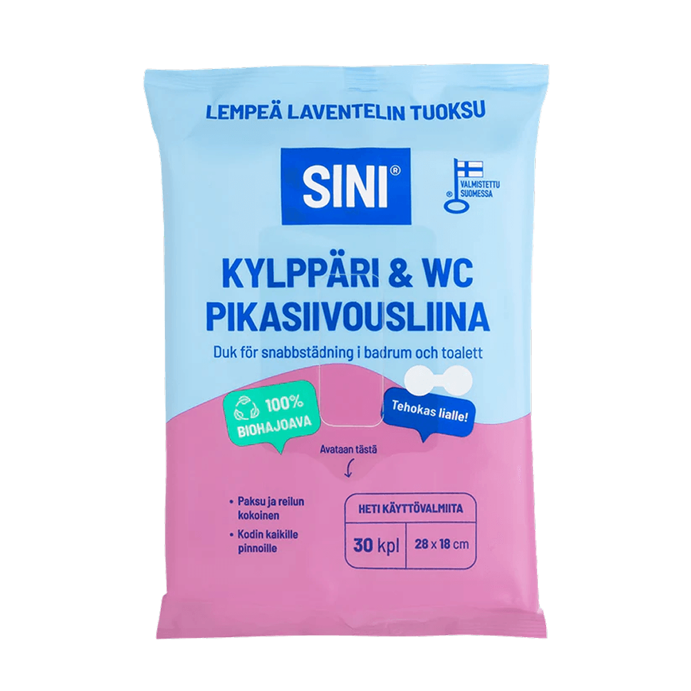 SINI Städservetter Badrum Komposterbara 30 st